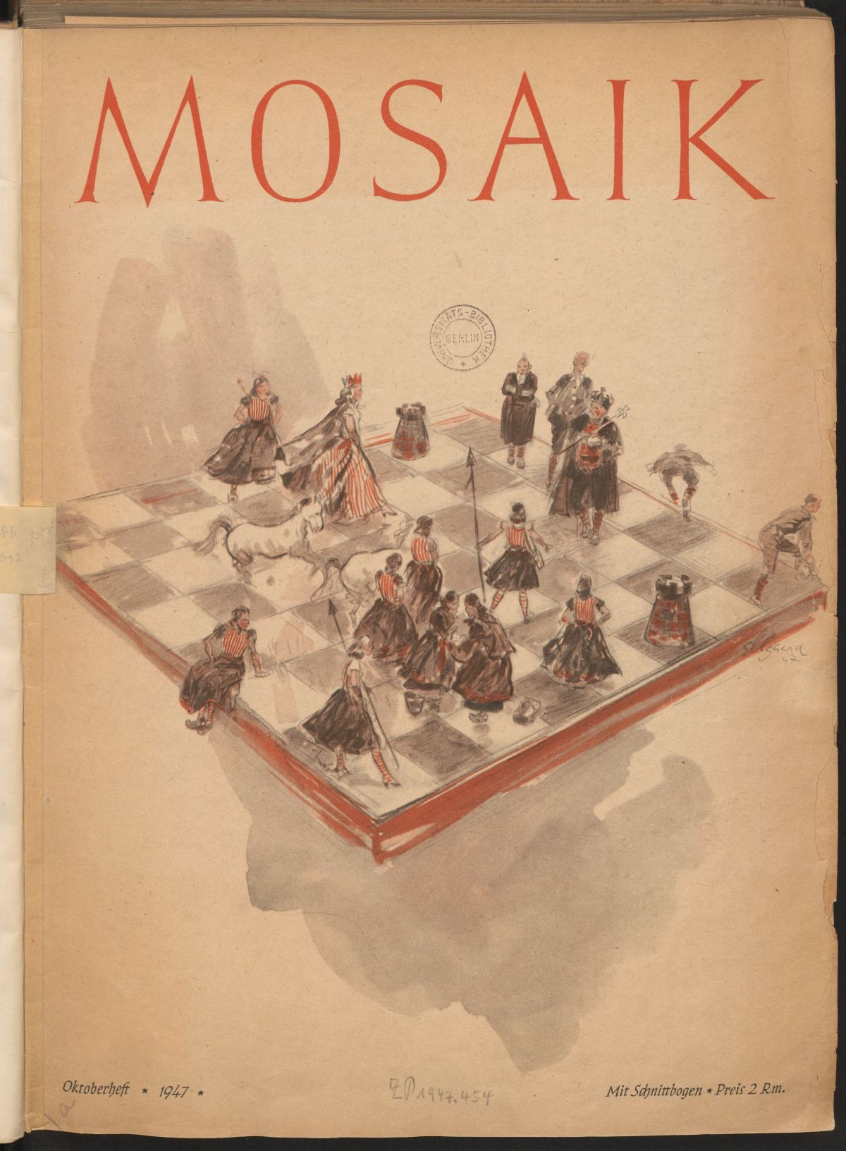 „Mosaik“ – Das Magazin und Regesten